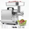 Commercial Meat Grinder, 5 Lbs/Min Capacity, #5 Electric Meat Mincer with 3 Plates, 3 Sausage Stuffing Tubes