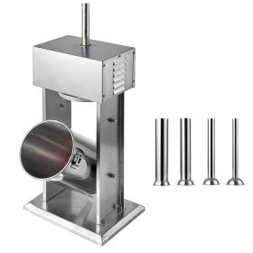 Electric Sausage Stuffer, 25 LBS / 12 L Vertical Meat Stuffer, Stepless Speed Control and Foot Pedal