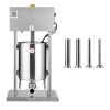Electric Sausage Stuffer, 22 LBS / 10 L Vertical Meat Stuffer, Stepless Speed Control and Foot Pedal