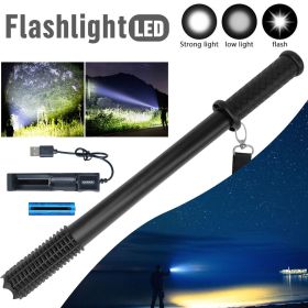 17' LED Flashlight Hiking Security Bright Torch for Camping Lamp(Must Provide A Hazardous Materials Shipping Label For Self-pickup By USPS)