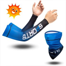 Summer Sunscreen Ice Silk Sleeves for Outdoor Sports