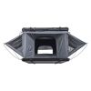 Rooftop Tent Hard Shell, 2-3 Person Aluminum Roof Top Tent Hardshell with Tri-Color LED Light, Thick Mattress & 2 Windows
