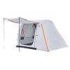 Inflatable SUV Tent with Awning, 8 x 6.7 ft 3-Season SUV Tailgate Tent with Ventilated Doors & Mesh Window
