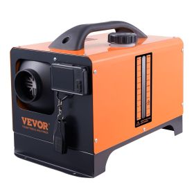 VEVOR 5 KW Diesel Air Heater, Bluetooth App Control All-on-one Diesel Heater with Automatic Altitude Adjustment, Remote Control and LCD