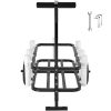 Beach Fishing Cart, 200 lbs Load Capacity, Fish and Marine Cart with Two 11" Big Wheels Rubber Balloon Tires for Sand