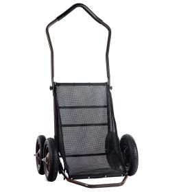 Deer Cart, 500 LBS Capacity Folding Game Cart, Deer Cart Game Hauler with 4 Big Wheels & Ergonomic Handle, Heavy-Duty Game Cart Accessories