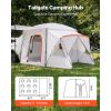SUV Camping Tent for 5-9 Person, 13 x 10 FT 3-Season SUV Tailgate Tent with Ventilated Windows