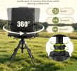 5-level adjustable 360 ° silent rotating hunting seat, comfortable rotation, adjustable height