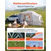 SUV Camping Tent for 5-9 Person, 13 x 10 FT 3-Season SUV Tailgate Tent with Ventilated Windows