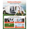 Inflatable SUV Tent with Awning, 8 x 6.7 ft 3-Season SUV Tailgate Tent with Ventilated Doors & Mesh Window