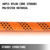 Polyester Rope 7/16" x 200', Load and Pulling Rope, 8400lbs Breaking Strength (Not suitable for rocking climbing, mountain climbing, hanging people