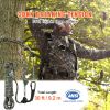 Tree Stand Safety Rope, 30 ft/91.44 m Treestand Lifeline Rope 30KN Breaking Tension, 0.6'' Hunting Safety Line with Prusik Knot