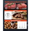 Commercial Meat Grinder, 8 Lbs/Min Capacity, #8 Electric Meat Mincer with 3 Plates, 3 Sausage Stuffing Tubes