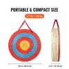 Archery Target, 5 Layers 20" Arrow Target, Traditional Solid Straw Round Archery Target Shooting Bow, Hand-Made Arrows Target