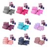 9Pcs Clothes Storage Bags Water-Resistant Travel Luggage Organizer Clothing Packing Cubes for Blouse Hosiery Stocking Underwear