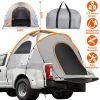 Truck Bed Tent Waterproof Windproof Pickup Truck Tent with Carry Bag 5.41-6.56FT Bed Rainfly PU2000mm Waterproof for Camping Travel