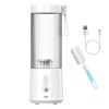 450ML/15.2OZ Portable Fruit Blender with 6 Blades Rechargeable Juice Cup for Shakes Smoothies Juice Personal Mini Fruit Mixer for Outdoor Gym Office