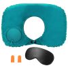 Travel Pillow Inflatable U Shape Neck Pillow Neck Support Head Rest Office Nap Car Airplane Cushion