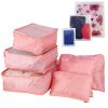 9Pcs Clothes Storage Bags Water-Resistant Travel Luggage Organizer Clothing Packing Cubes for Blouse Hosiery Stocking Underwear