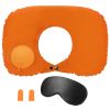 Travel Pillow Inflatable U Shape Neck Pillow Neck Support Head Rest Office Nap Car Airplane Cushion