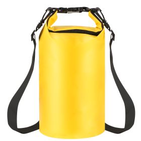 Waterproof Dry Bag Roll Top Dry Storage Backpack Keep Gear Dry w/ Detachable Shoulder Strap for Kayaking Rafting Boating Beach Swimming (Option: 10L)