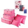 9Pcs Clothes Storage Bags Water-Resistant Travel Luggage Organizer Clothing Packing Cubes for Blouse Hosiery Stocking Underwear