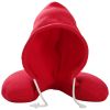 U-Shaped Travel Pillow Neck Pillow with Cap Cervical Pillow Support Relax Relief Neck Pain for Office Home Sleeping