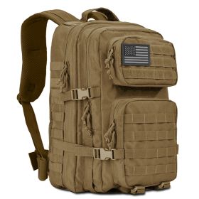 XG-MB45 - Men's Molle Military Tactical Backpack 45 Liter (Color: khaki)