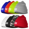 Unisex 5 LED Knitted Beanie Winter Warm Hat Camping Jogging Running Cap Headlamp