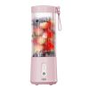 450ML/15.2OZ Portable Fruit Blender with 6 Blades Rechargeable Juice Cup for Shakes Smoothies Juice Personal Mini Fruit Mixer for Outdoor Gym Office