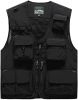 Mens 3 Solid Color Plaid Vests Zip Placket Waterproof Coats