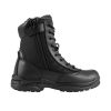Men's Military Tactical Boots, 8 inch Combat Hiking Work Boots, Lightweight & Breathable Side Zipper Mens Motorcycle Interceptor Trooper Boot
