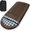 Big & Tall Flannel Outdoor Camping Sleeping Bag XXL