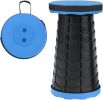 Portable Telescoping Foldable Stool - Lightweight, Outdoor Essential for Camping, Picnicking, Park Leisure, Fishing, Hiking & BBQ