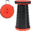 Portable Telescoping Foldable Stool - Lightweight, Outdoor Essential for Camping, Picnicking, Park Leisure, Fishing, Hiking & BBQ