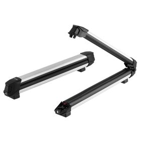 VEVOR Ski & Snowboard Roof Rack, Carry up to 6 Pairs of Skis or 4 Snowboards (Default: Default)