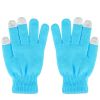 Unisex Winter Knit Gloves Touchscreen Outdoor Windproof Cycling Skiing Warm Gloves