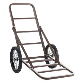 VEVOR Deer Cart, Folding Game Cart, Deer Cart Game Hauler with Big Rubber Wheels & Ergonomic Handle, Heavy-Duty Game Cart Access (Option: 300 Lbs Capacity)