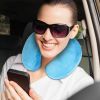 Travel Pillow U Shape Neck Pillow Memory Foam Neck Support Head Rest Office Nap Car Airplane Cushion