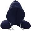 U-Shaped Travel Pillow Neck Pillow with Cap Cervical Pillow Support Relax Relief Neck Pain for Office Home Sleeping