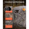Hunting Blind, 270° See Through Ground Blind, 2-3 Person Pop Up Deer Blind for Hunting with Carrying Bag, Portable Resilient Hunting Tent