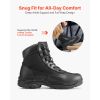 Men's Military Tactical Boots, 6 inch Combat Hiking Work Boots, Lightweight & Breathable & Sturdy Mens Motorcycle Interceptor Trooper Boot