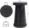 Portable Telescoping Foldable Stool - Lightweight, Outdoor Essential for Camping, Picnicking, Park Leisure, Fishing, Hiking & BBQ