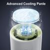 Portable Handheld Fan, Turbo Hand Fan with 1-100 Speed Adjustable USB Rechargeable, Powerful Instant Cooling Personal Mini Fan for Travel, Outdoor