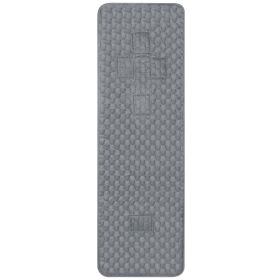Heated Sleeping Bag Liner Powered By USB Plug Power Bank 3 Temperature Levels with Carrying Bag Machine Washable Electric Tent Heating Pad For Camping (Option: Grey)
