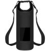 Floating Waterproof Dry Bag Floating Dry Sacks with Observable Window 10L Roll Top Lightweight Dry Storage Bag for Kayaking Rafting Boating Swimming C
