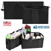 2pcs Handbag Organizer Insert Purse Organizer Multi-pockets Inner Bag Organizer Tote Bag
