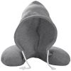 U-Shaped Travel Pillow Neck Pillow with Cap Cervical Pillow Support Relax Relief Neck Pain for Office Home Sleeping