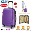 20 Inch Hardside Spinner Luggage Hard Shell Travel Suitcase Portable Heavy-Duty Luggage Carry-on with 360°Rotatable Wheels Lightweight