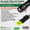 TK Professional LED Flashlight Kit